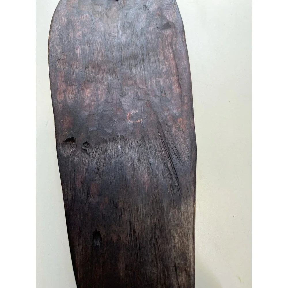 Vintage Carved Hard Wood African Style Mask Home Wall Decor 17